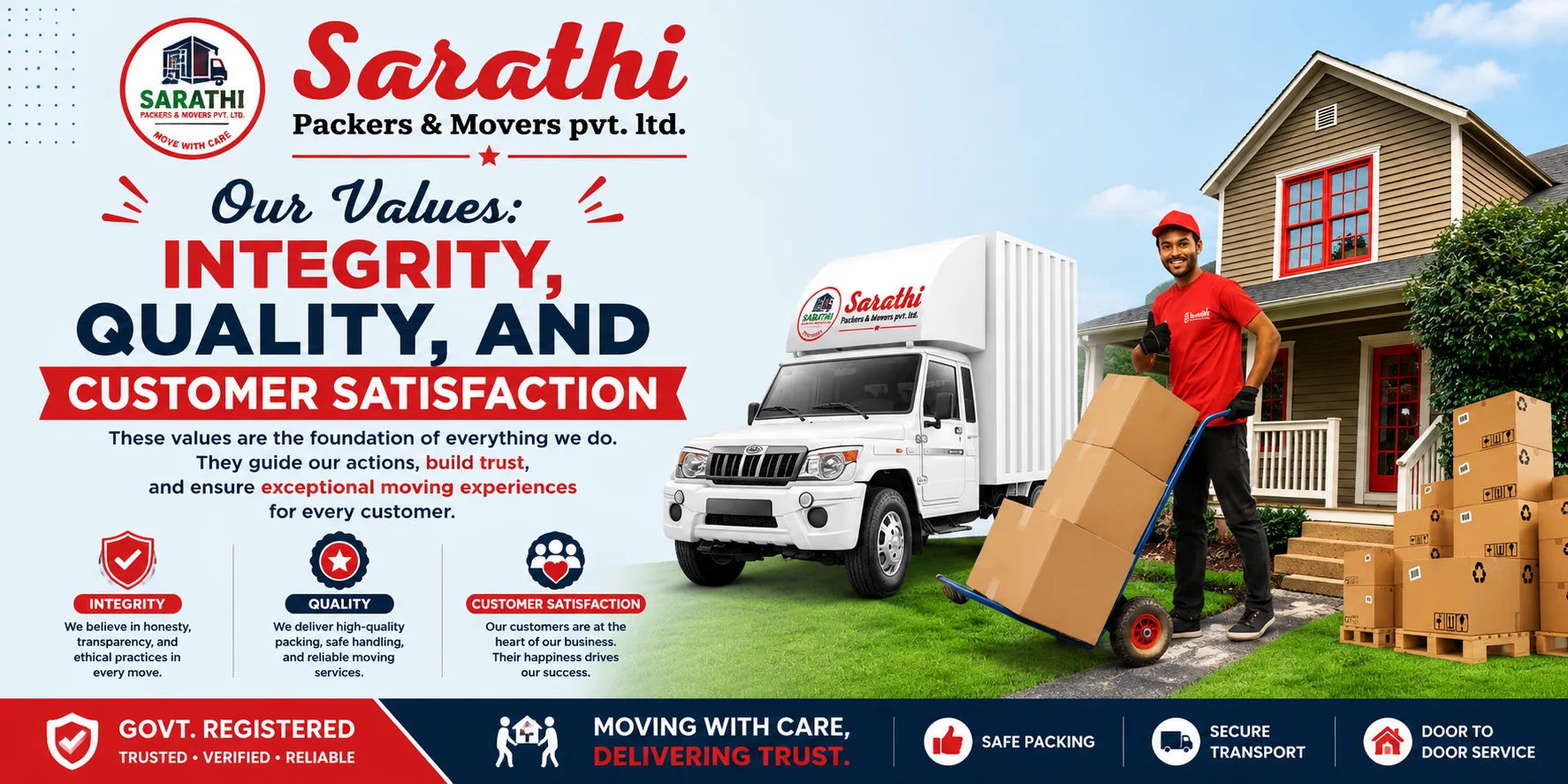 Household and office shifting solutions