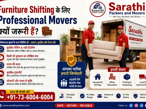 Furniture Shifting के लिए Professional Movers क्यों जरूरी हैं
