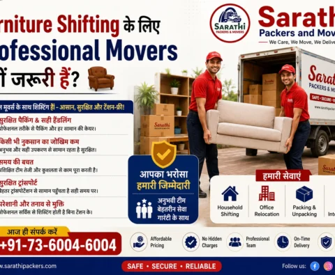 Furniture Shifting के लिए Professional Movers क्यों जरूरी हैं