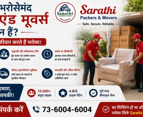 सबसे भरोसेमंद पैकर्स एंड मूवर्स कौन हैं? सही कंपनी चुनने की पूरी गाइड 10 पैकर्स एंड मूवर्स