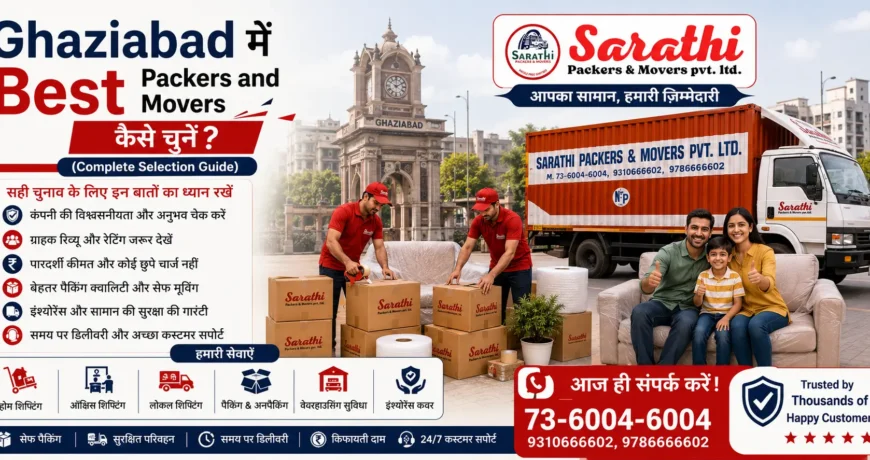 Ghaziabad में Best Packers and Movers कैसे चुनें